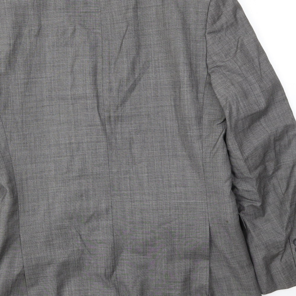 Mens UK Size 38 M&S Regular Grey Suit Jacket