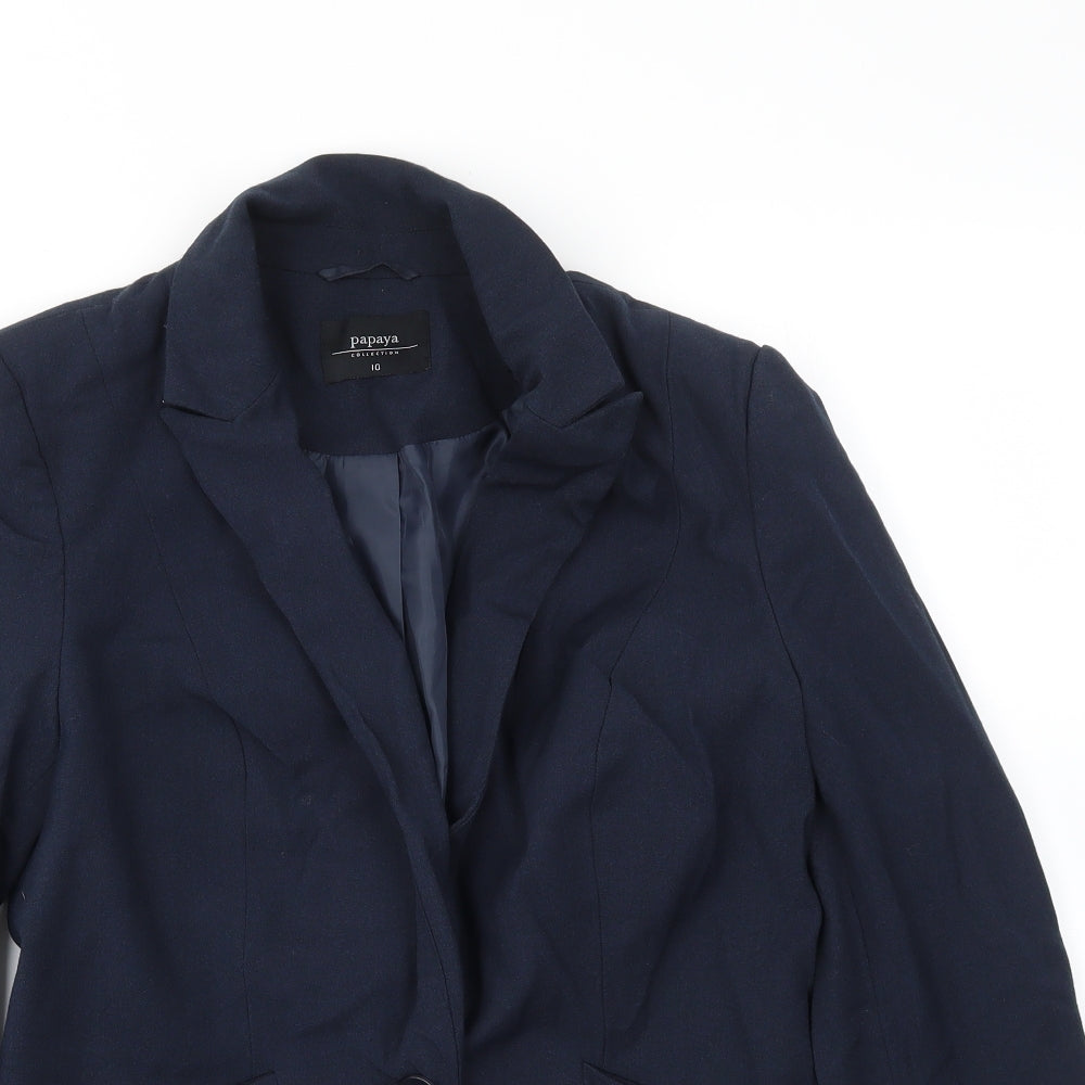 Matalan Womens Blue   Jacket Blazer Size 10