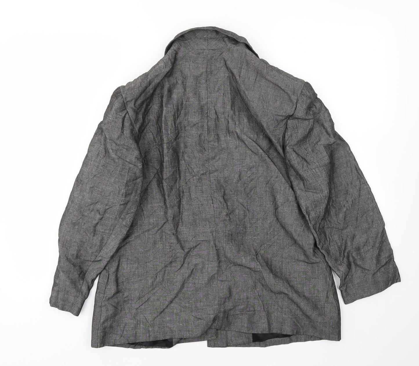 Womens UK Size 16 Preworn Regular Grey Blazer
