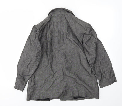 Womens UK Size 16 Preworn Regular Grey Blazer