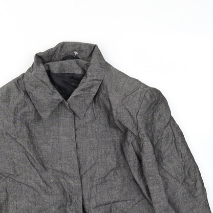 Womens UK Size 16 Preworn Regular Grey Blazer