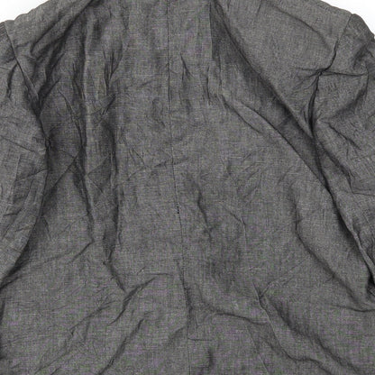 Womens UK Size 16 Preworn Regular Grey Blazer