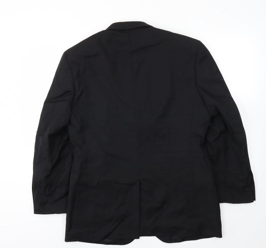 Mens UK Size 40 NEXT Regular Black Suit Jacket