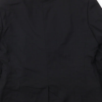 Mens UK Size 40 NEXT Regular Black Suit Jacket