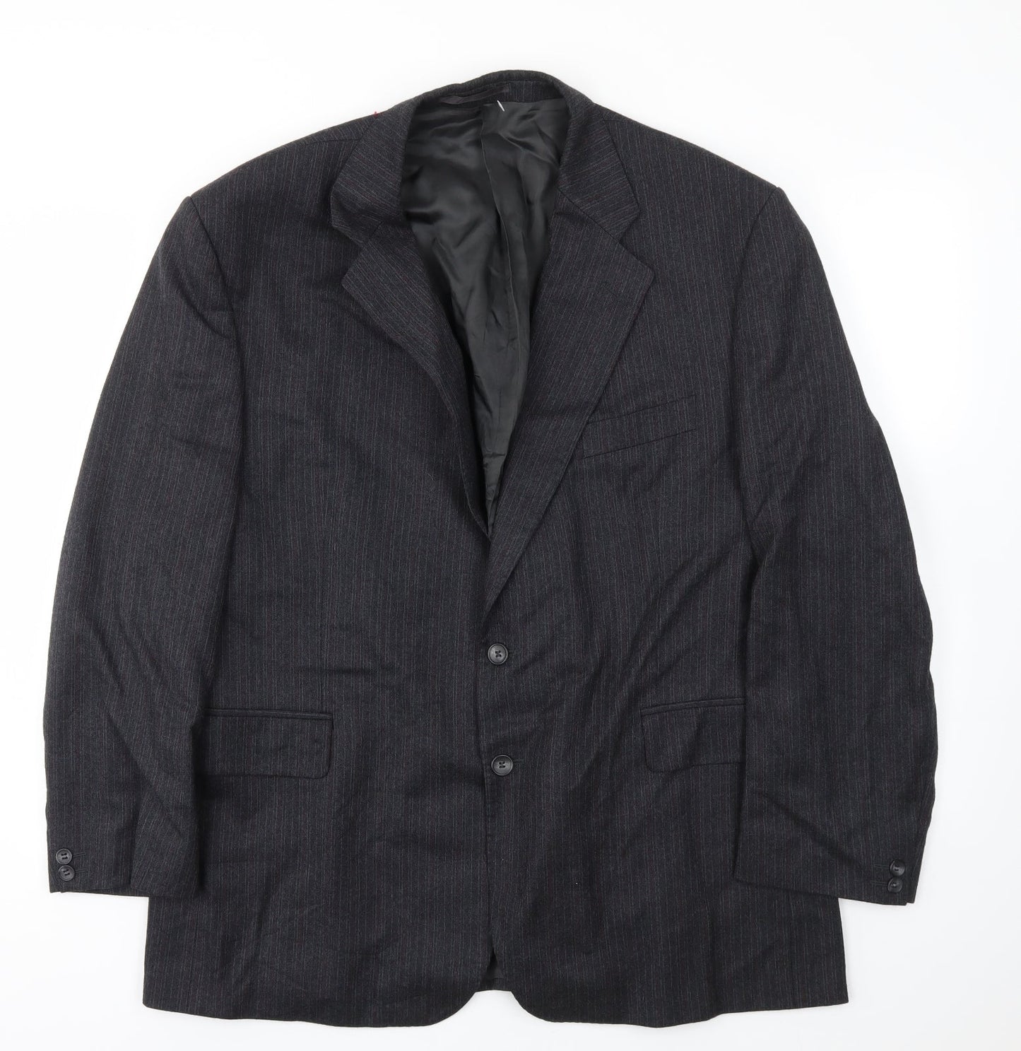 Mens UK Size 48 LABEL Regular Grey Suit Jacket