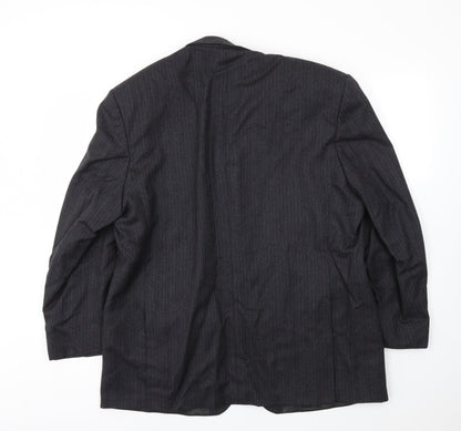 Mens UK Size 48 LABEL Regular Grey Suit Jacket