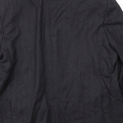 Mens UK Size 48 LABEL Regular Grey Suit Jacket