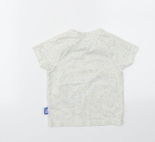 Nutmeg Girls Ivory   Basic T-Shirt Size 2 Years