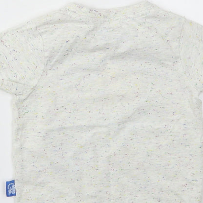 Nutmeg Girls Ivory   Basic T-Shirt Size 2 Years