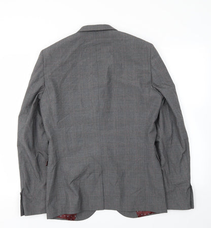 Mens UK Size 38 NEXT Regular Grey Suit Jacket