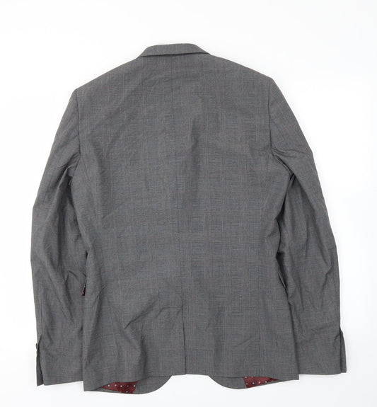 Mens UK Size 38 NEXT Regular Grey Suit Jacket