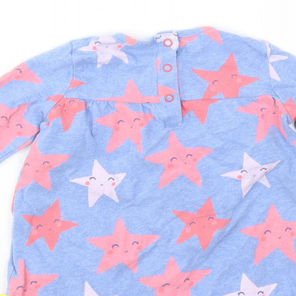 M&S Girls Blue   Fit & Flare  Size 3-6 Months