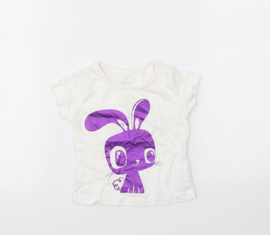 Cherokee Girls Multicoloured   Basic T-Shirt Size 9-12 Months