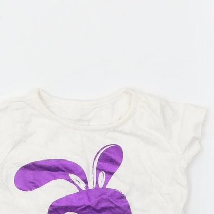 Cherokee Girls Multicoloured   Basic T-Shirt Size 9-12 Months