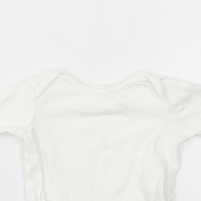 MINI CLUB  Baby White   Babygrow One-Piece Size Newborn