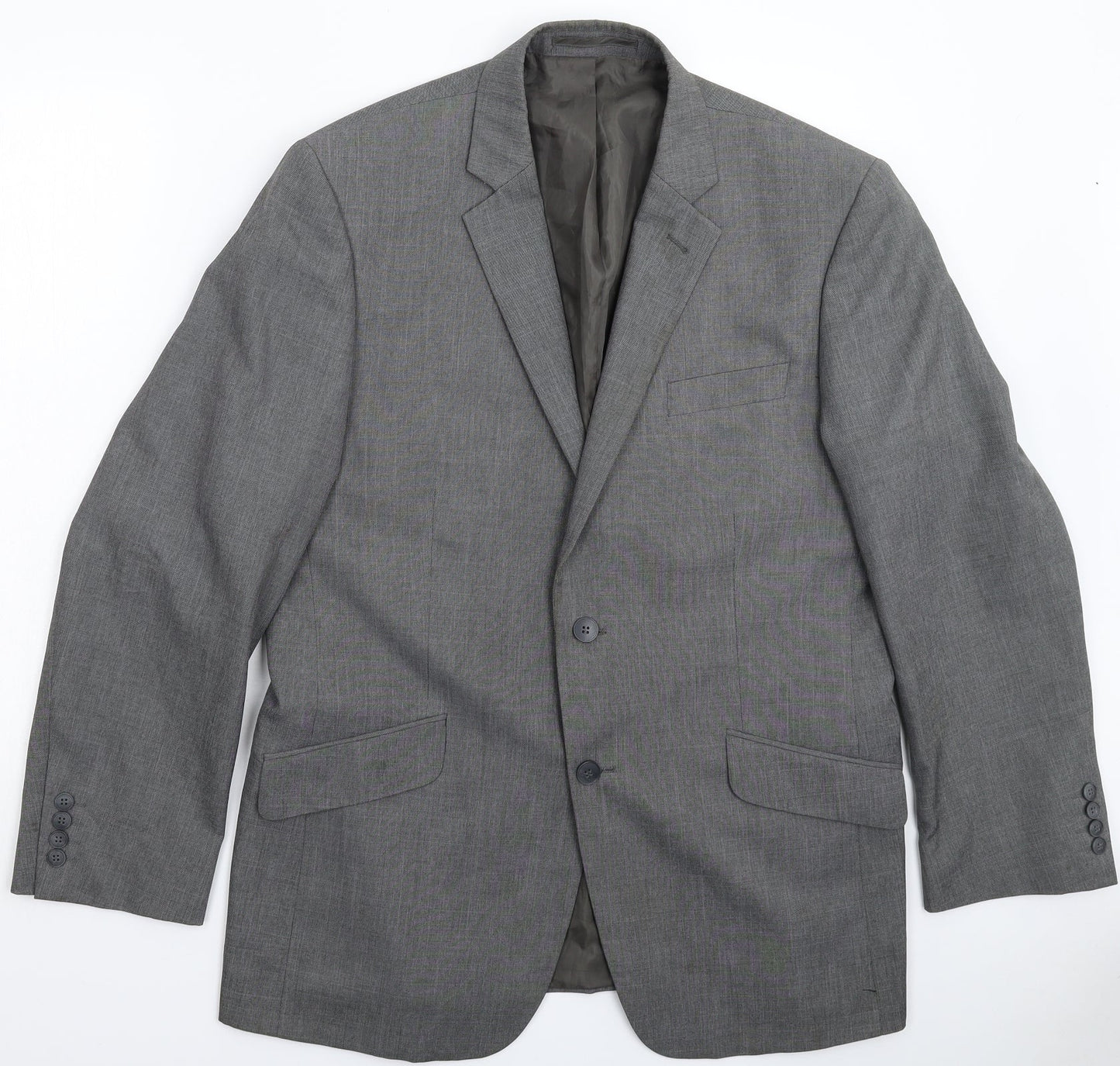 George Mens Grey   Jacket Suit Jacket Size 42