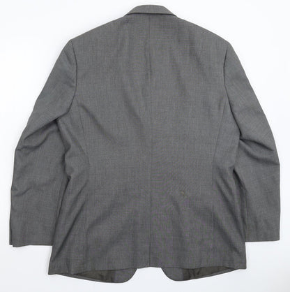 George Mens Grey   Jacket Suit Jacket Size 42