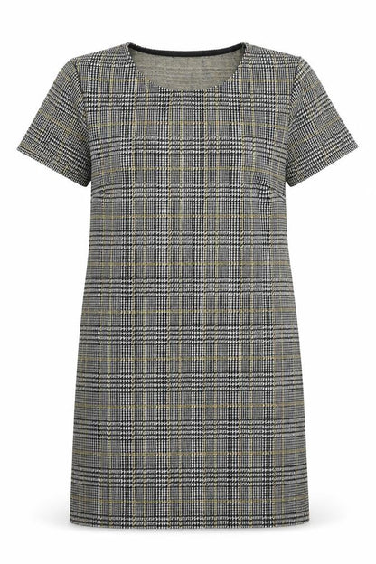 New Look Womens Grey Check  Mini  Size 12