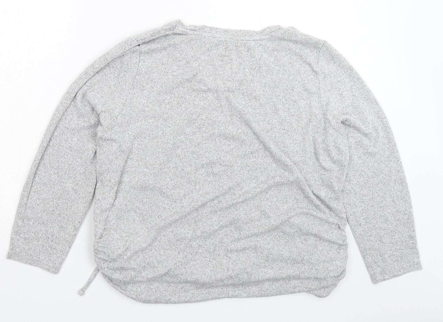 George Womens Grey  Knit Pullover Jumper Size XL