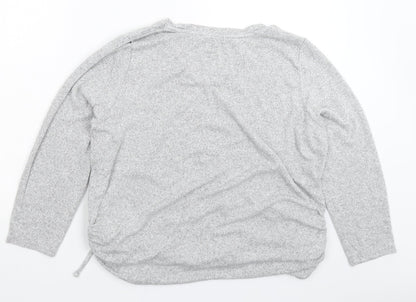 George Womens Grey  Knit Pullover Jumper Size XL