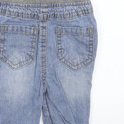 Earlydays Baby Blue  Denim Jogger Jeans Size 3-6 Months