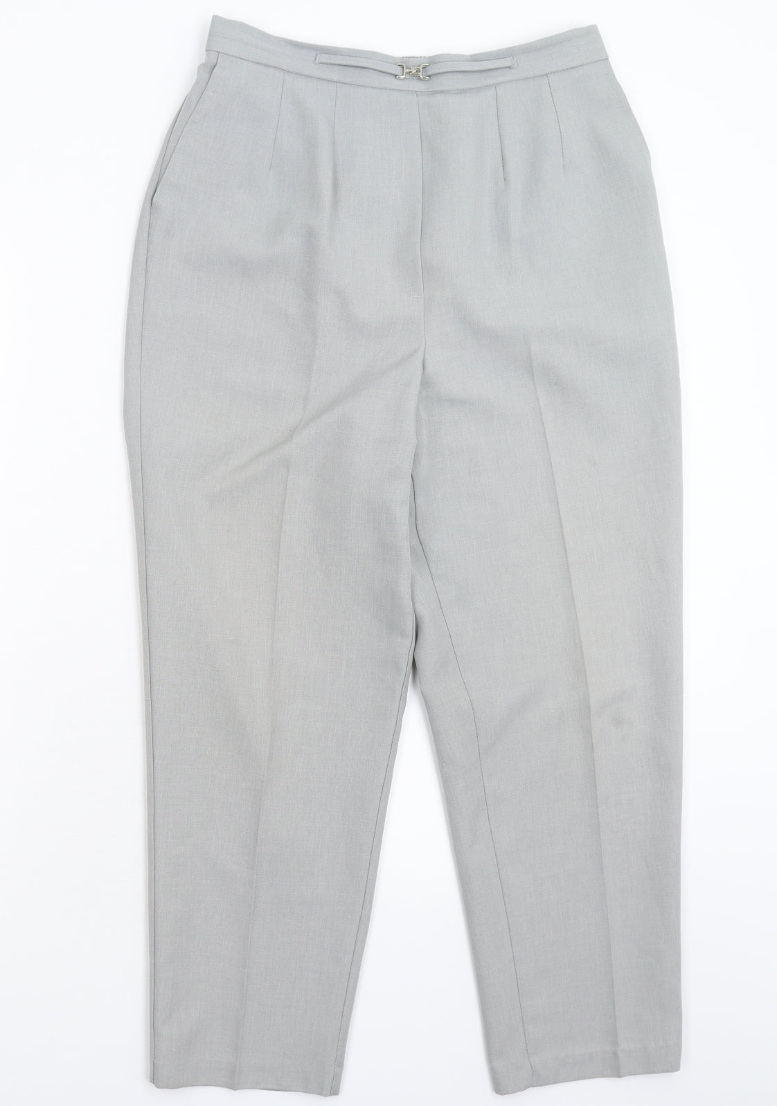 Womens UK Size 28 in Saira of Manchester Regular Fit  Grey Trousers