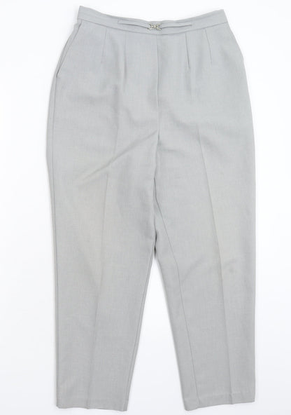 Womens UK Size 28 in Saira of Manchester Regular Fit  Grey Trousers