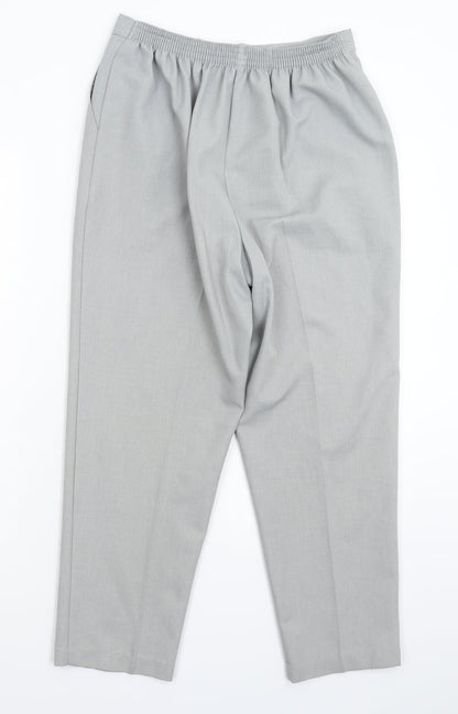 Womens UK Size 28 in Saira of Manchester Regular Fit  Grey Trousers