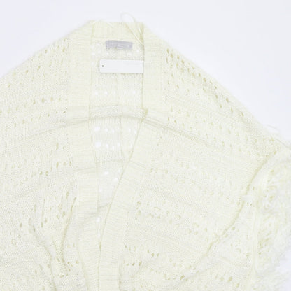 Womens UK Size M Red Herring White Vest Jumper