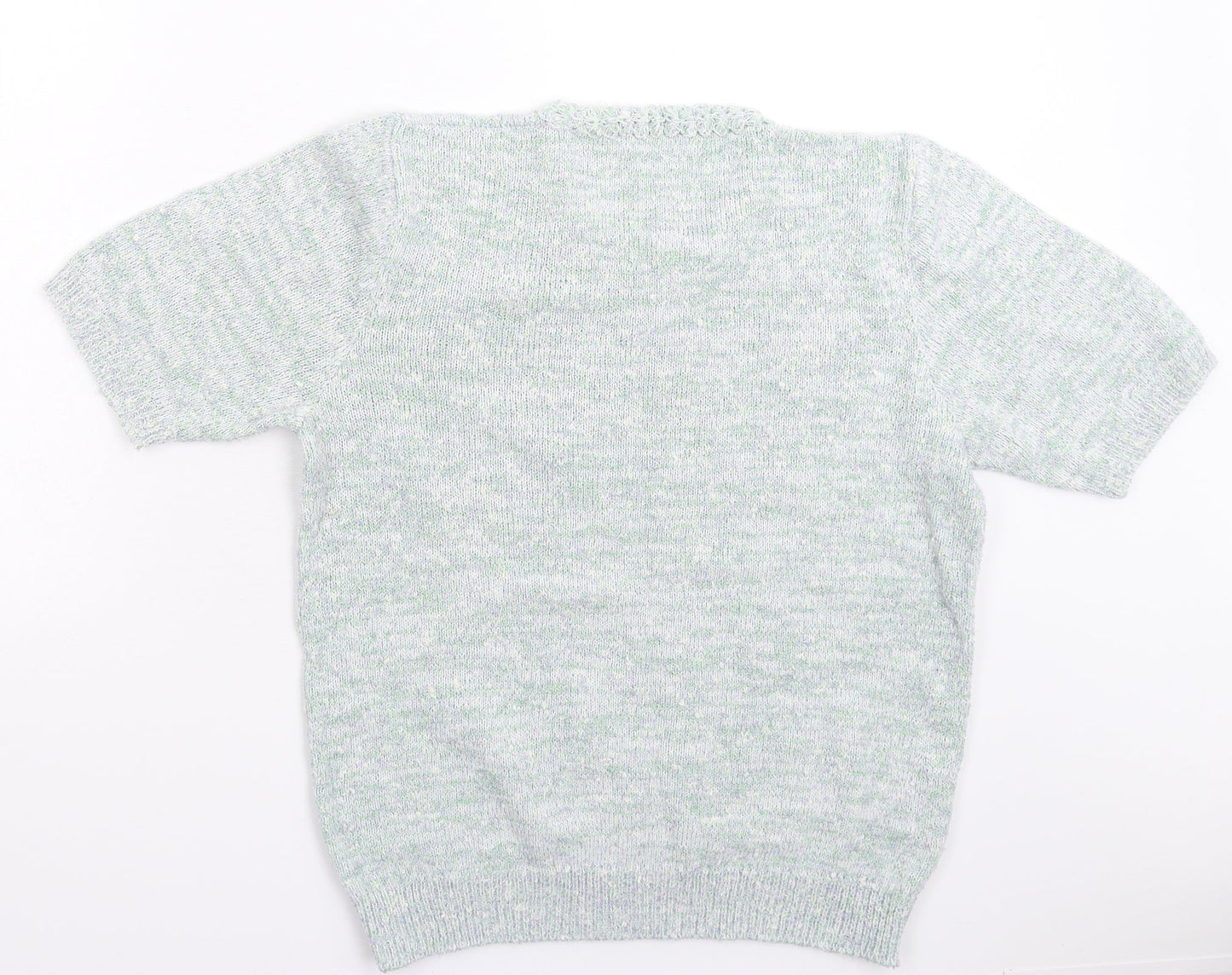 Womens UK Size XL Preworn Green Pullover Jumper
