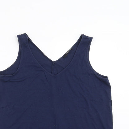 George Womens Blue   Basic Blouse Size 14