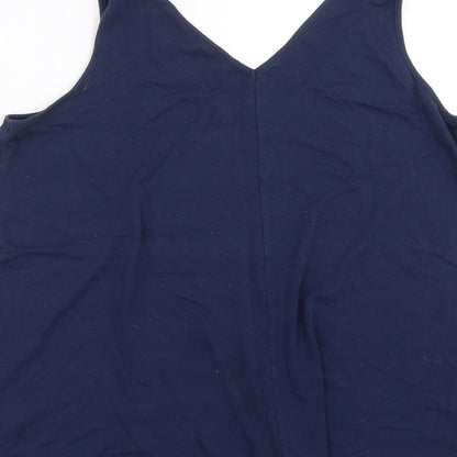George Womens Blue   Basic Blouse Size 14