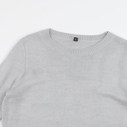 Divided by H&M Womens Grey  Knit Pullover Jumper Size M