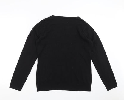 Womens UK Size 14 Very Black Pullover Jumper