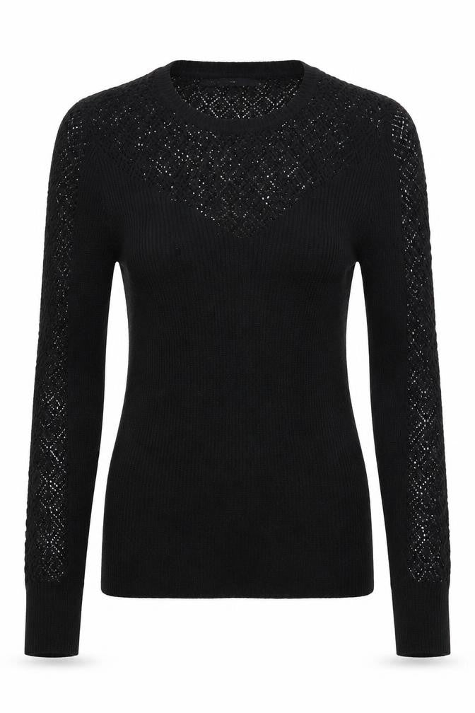 Womens UK Size M Only Black Pullover Jumper