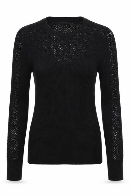 Womens UK Size M Only Black Pullover Jumper