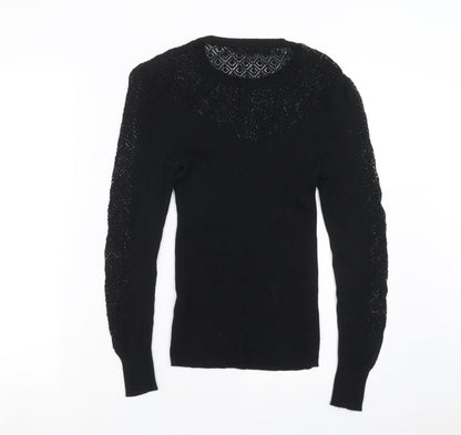 Womens UK Size M Only Black Pullover Jumper
