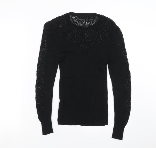 Womens UK Size M Only Black Pullover Jumper