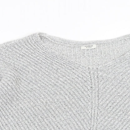 Womens UK Size XL Jaqueline de Yong Grey Pullover Jumper