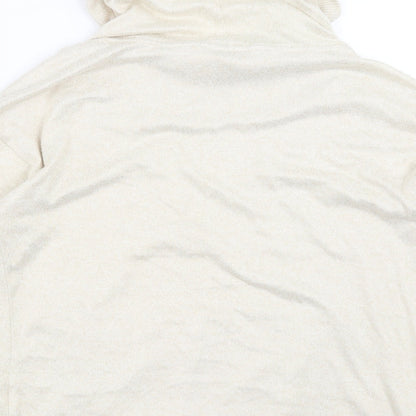 TU Womens Beige  Knit Pullover Jumper Size 10