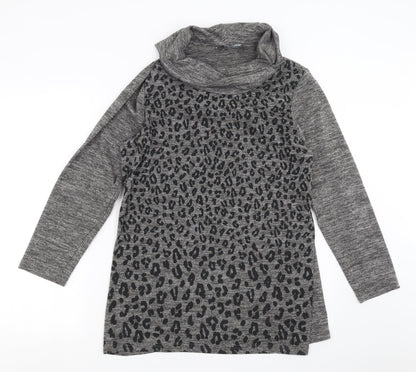Womens UK Size 16 Bonmarché Grey Pullover Jumper