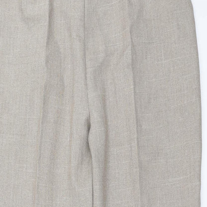 Womens UK Size 24 Emma Collection Regular Fit  Beige Trousers