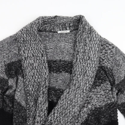 Womens UK Size L Simply Stock Shop Grey Cardigan Jumper