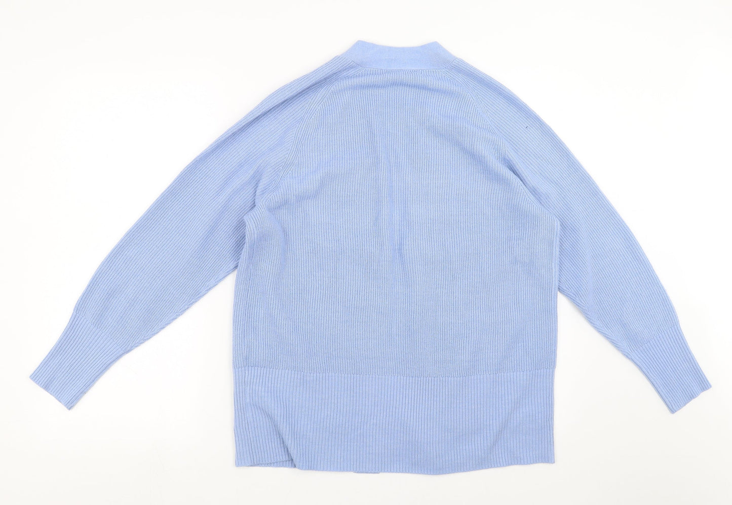 Womens UK Size S NEXT Blue Cardigan Jumper