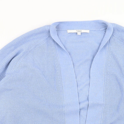 Womens UK Size S NEXT Blue Cardigan Jumper