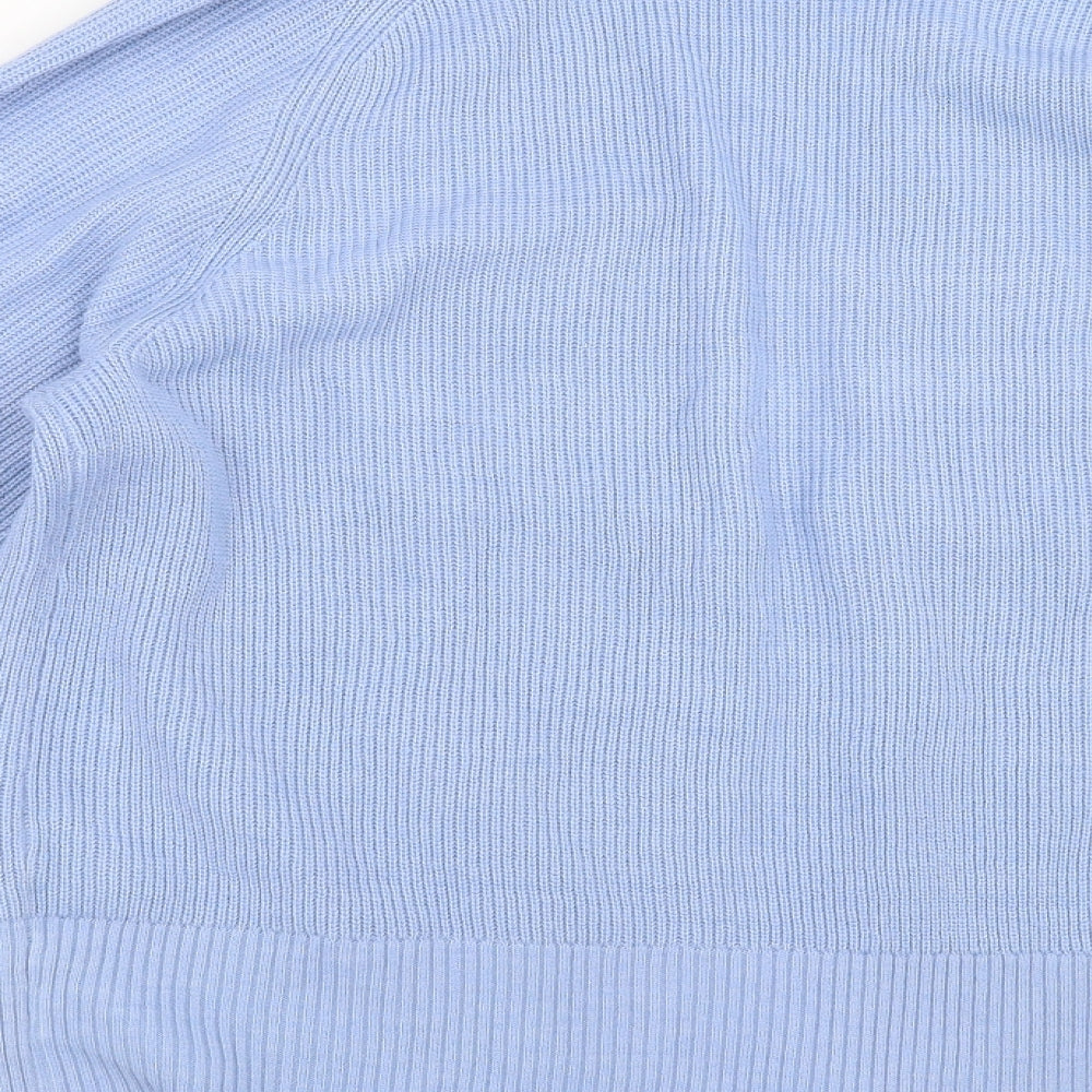 Womens UK Size S NEXT Blue Cardigan Jumper