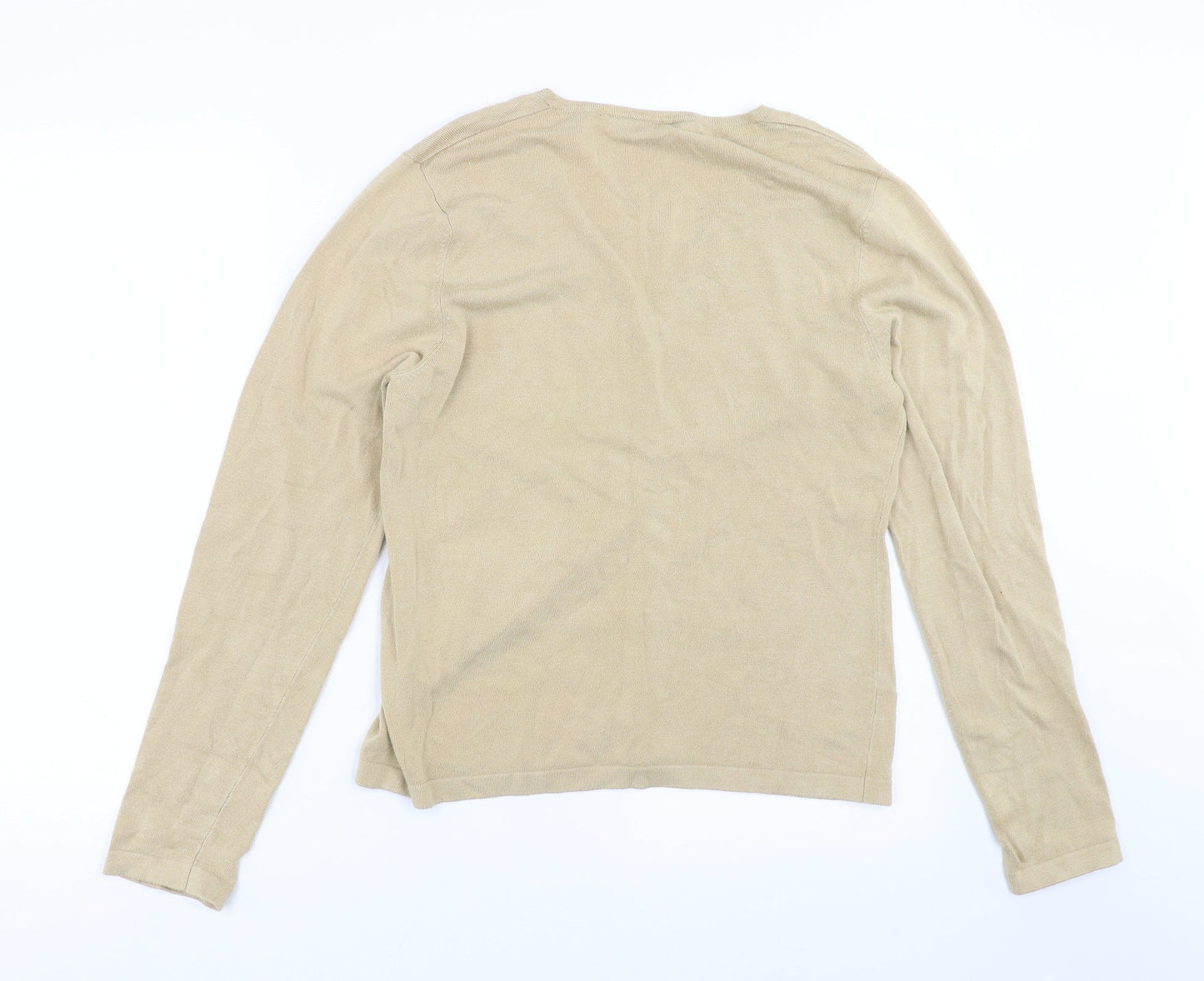 Womens UK Size 14 Dorothy Perkins Beige Cardigan Jumper