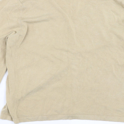 Womens UK Size 14 Dorothy Perkins Beige Cardigan Jumper