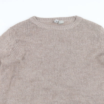 Divided by H&M Womens Purple  Knit Pullover Jumper Size S