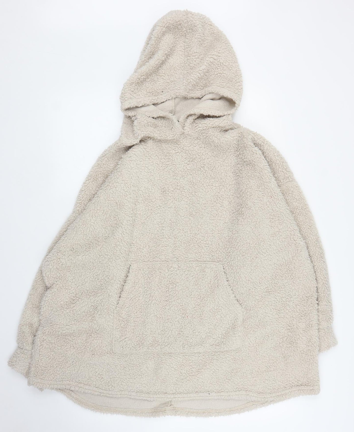 Womens UK Size L Preworn Beige Pullover Jumper